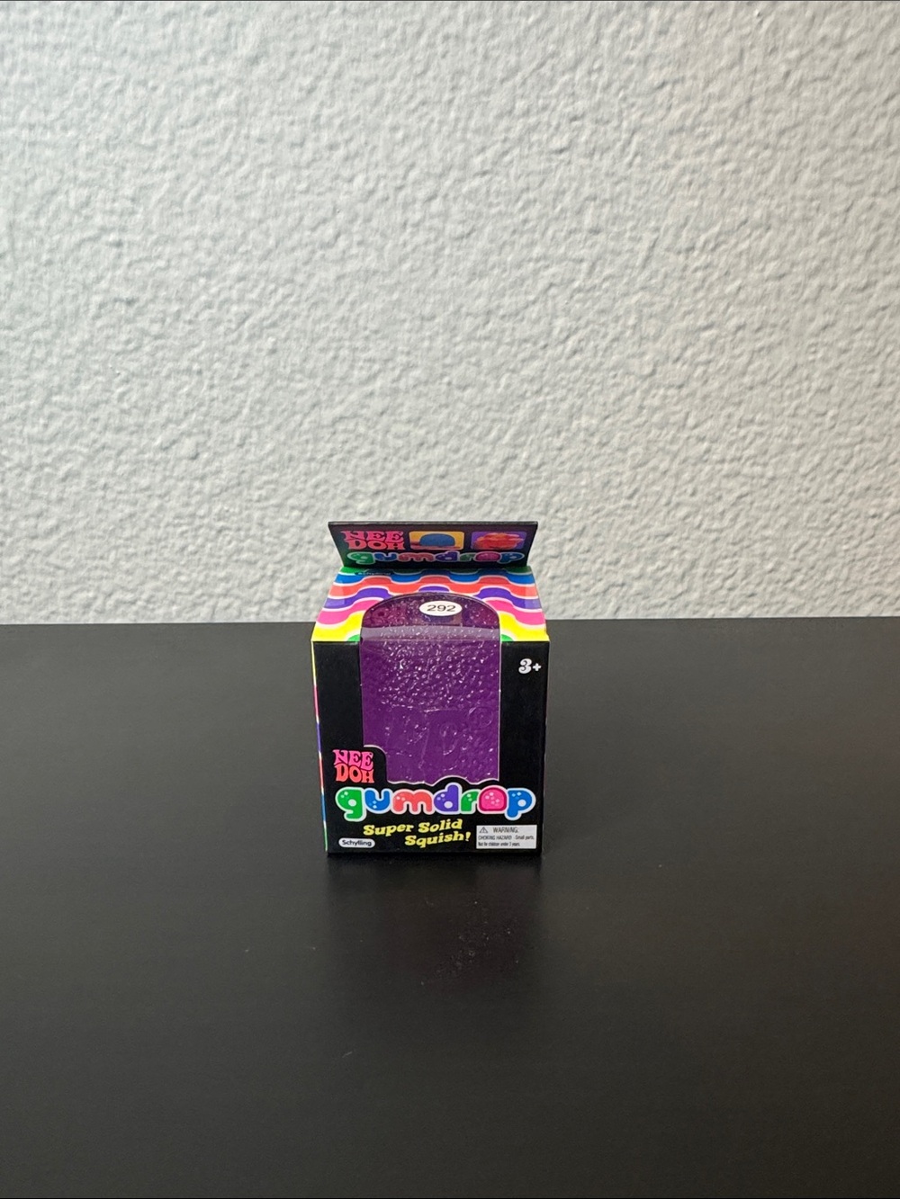Needoh Gumdrop Super Solid Squish - Purple